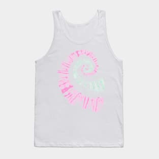 Spiral Tie Dye Tank Top